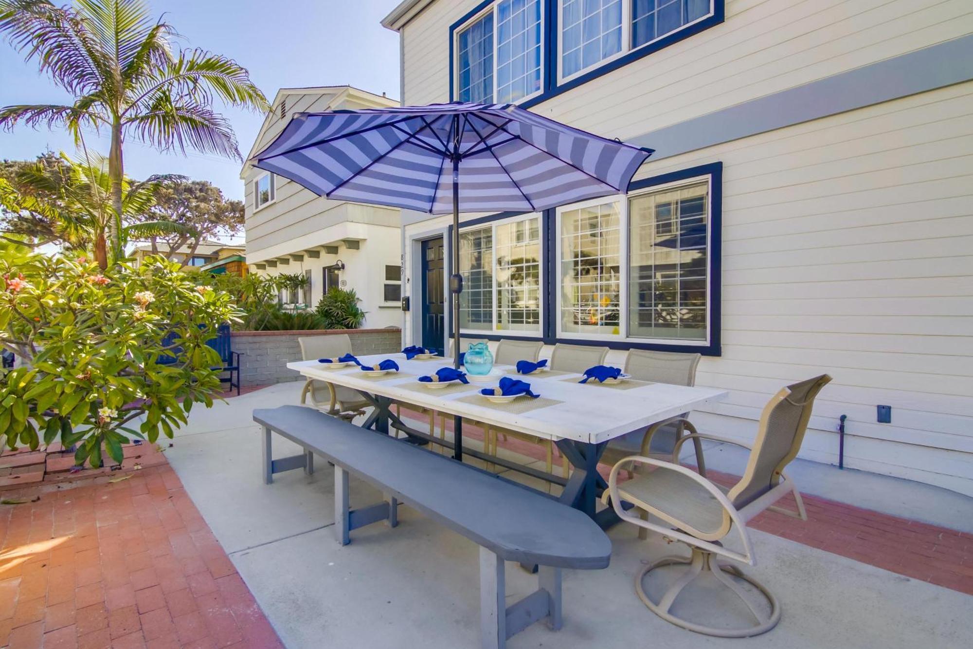 Fantastic Bayside Vacation - Wifi, Ac, Patio, Private Washer & Dryer Holiday home San Diego
